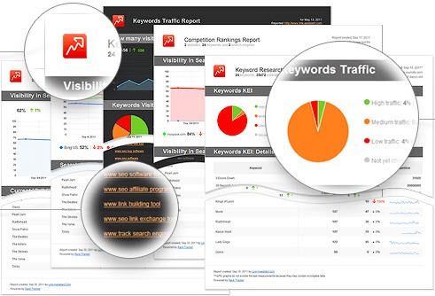 seo powersuite Rank Tracker report